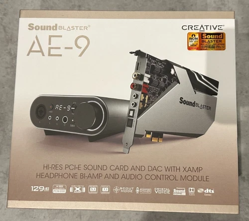 CREATIVE SoundBlaster AE-9 - High-End Soundkarte + ext. Audiomodul -Gebraucht-