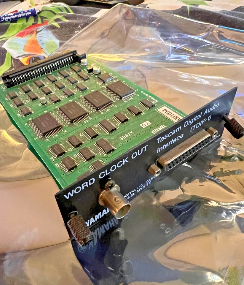Yamaha MY8TD 8-channel TDIF-1 Format I/O Card Input Output Expansion Card - Image 2 of 4