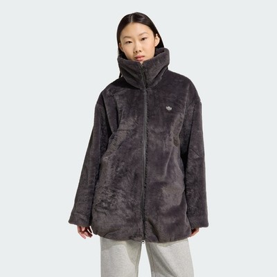 adidas women adidas Fur Jacket