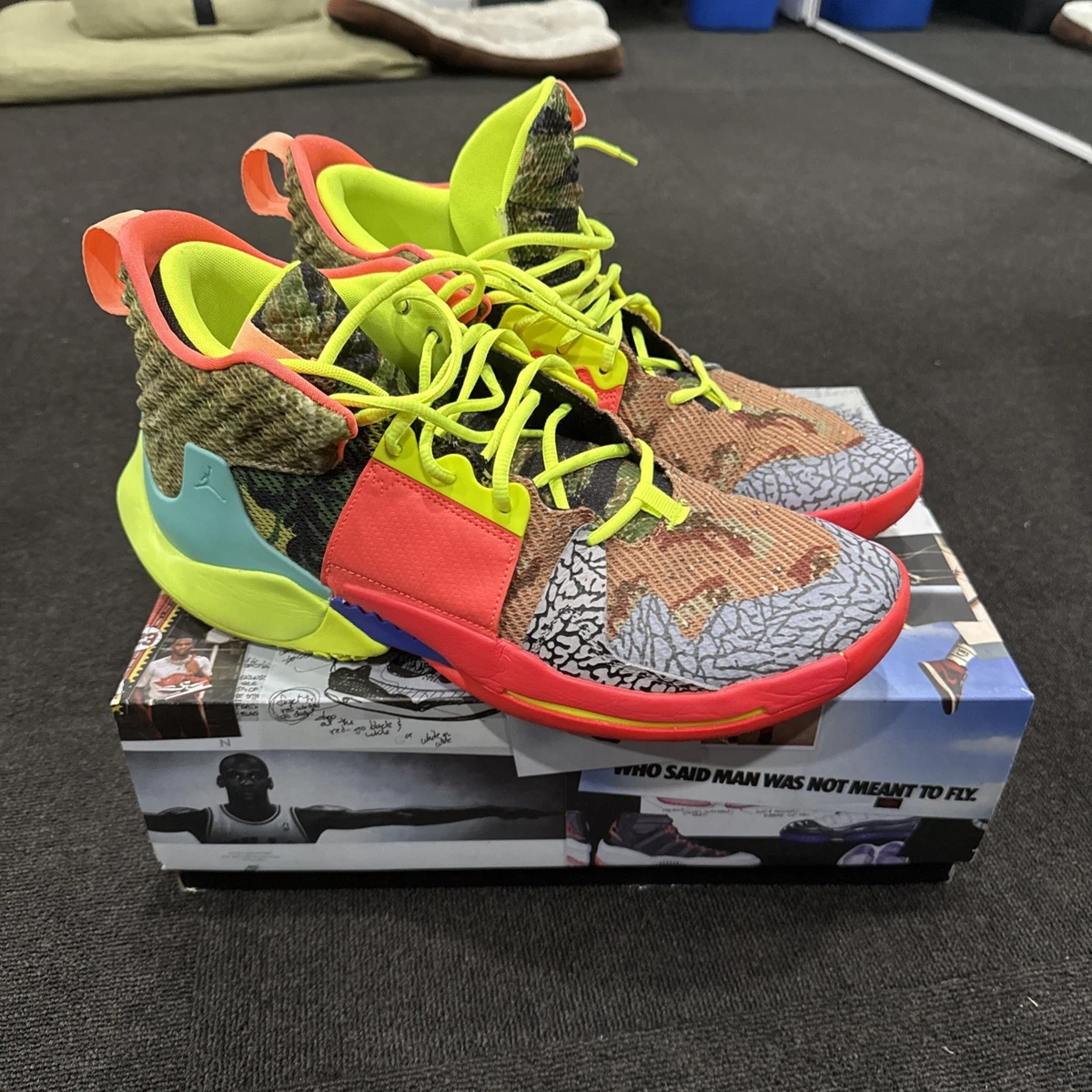 Jordan Why Not Zer0.2 SE カモフラージュ Jordan 'Why Not?' ZER0.2 Green/Red for Sale | Authenticity