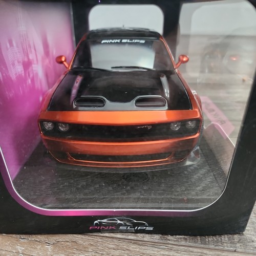 Jada Toys Pink Slips 2015 Dodge Challenger SRT Hellcat Redeye Widebody 1:18 VHTF - Picture 5 of 5