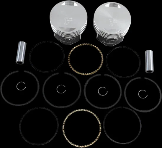 Kit de reconstrucción de extremo superior Wiseco 3,498 pulgadas 8,5:1 Harley Fat Boy 90-99 Foto 2 de 4