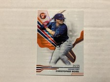 2024 Topps Pristine - Christopher Morel #83 Orange Refractor 24/25