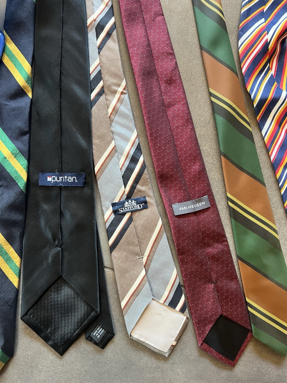 Vintage Bundle Men's Assorted Patterned Necktie C… - image 12