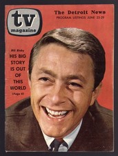 HI GRADE 1963 DETROIT NEWS TV GUIDE/BILL BIXBY/SUSAN OLIVER/MY FAVORITE MARTIAN