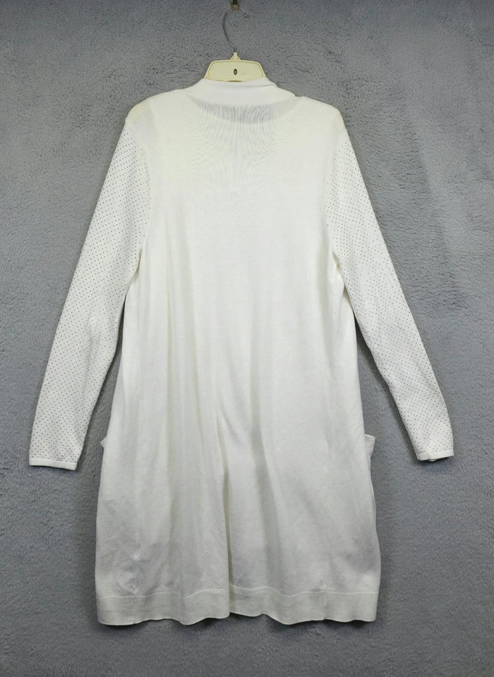 Conjunto sin mangas cárdigan tejido etiqueta negra Chicos para mujer 1,5 EE. UU. 10 12 Coastal Resort Foto 2 de 4