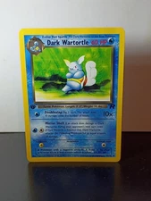 Pokémon TCG Dark Wartortle 46/82 Team Rocket Regular Uncommon 1st Edition 