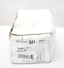 Napa Solutions 641-3254 Wheel Nuts M12-1.25 Chrome 5 Pack Automotive Replacement