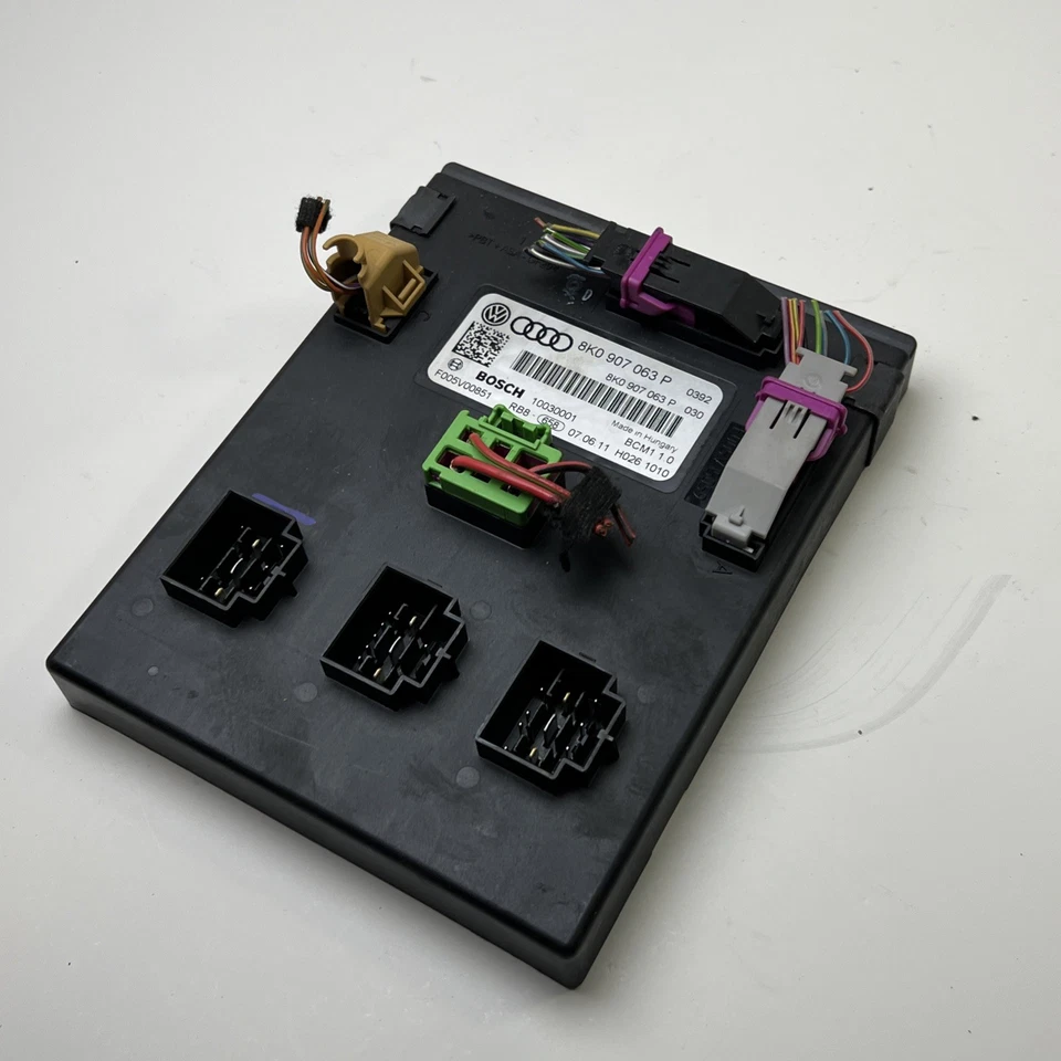 AUDI S5 BCM 2011 carrocería módulo de control confort 8K0907063P OEM Foto 4 de 4