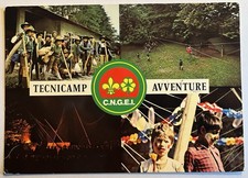 Scout CNGEI Cartolina Tecnicamp Anni 90 ( RifC0005)