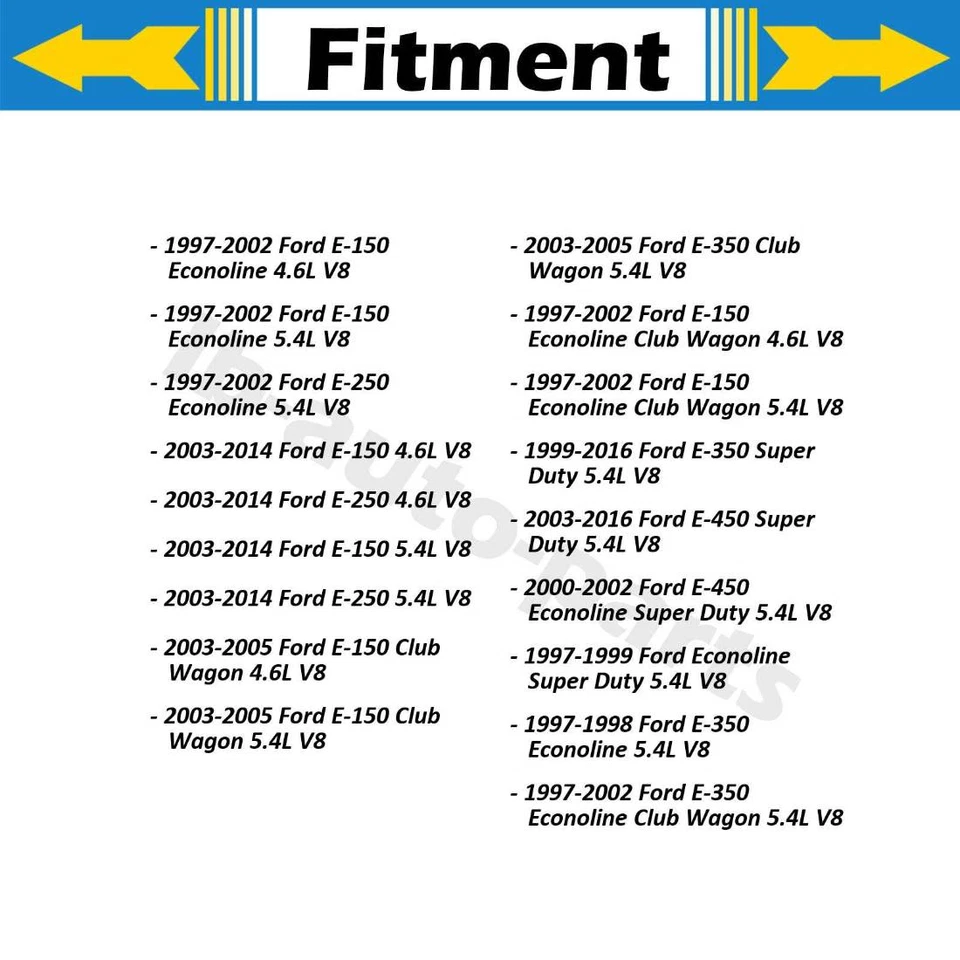 Montaje de motor de anclaje 2x para Ford E-150 Econoline 4,6 L 1997-2002 Foto 2 de 4