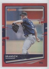 2020 Panini Donruss Holo Red Brandon Woodruff #135 0t2