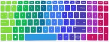 Colorful Keyboard Cover HP ENVY X360 15.6" Skin Protector Laptop Silicone New