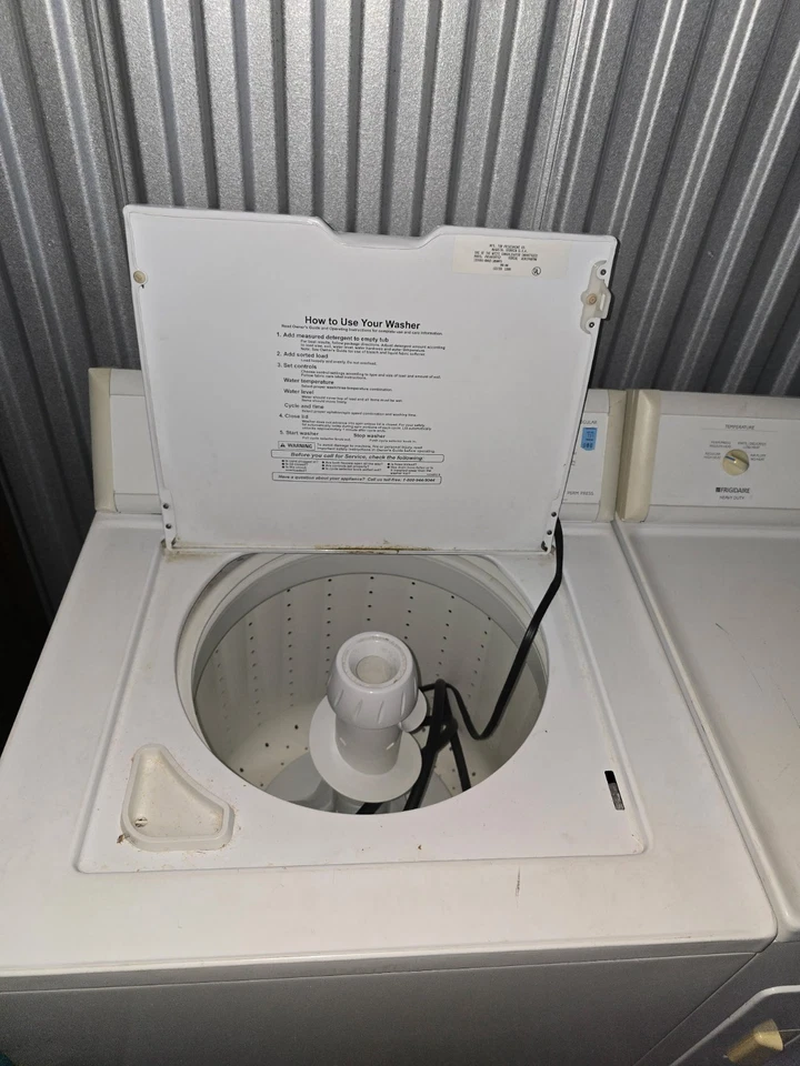 Used washer and dryer fridgeaire - Image 2 of 3
