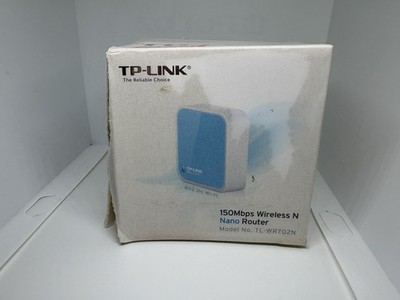 TP-Link 150Mbps Wireless N Nano Travel Router TL-WR702N