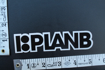 Plan B Skateboards Black Original Danny Way Z88A Vintage Skateboarding STICKER