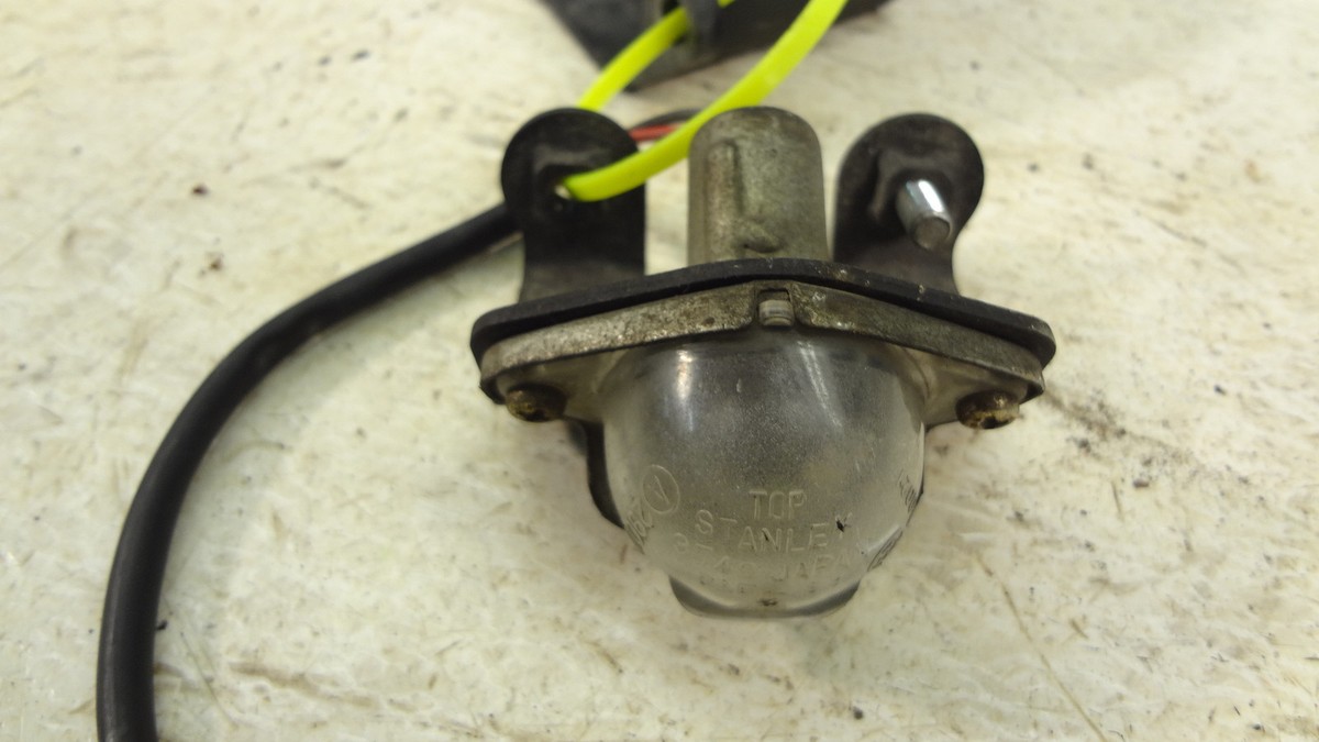 1985 Kawasaki ZX900 zx 900 A K316 liscense plate light | eBay