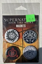Supernatural 2017 Ata-Boy Magnet Set join the Hunt