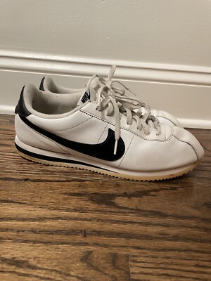 nike cortez white and black price