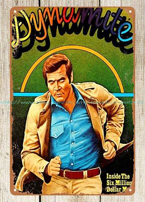 1975 Dynamite Magazine Col. Steve Austin (Lee Majors) bionic protagonist Six