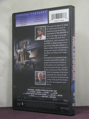signiert vom Autor John Varley, Millennium (1989), DVD, Kris Kristofferson, Cheryl Ladd - Bild 2 von 4