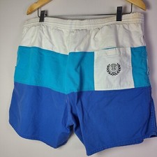 Vintage Swim Trunks Mens Size XL Colorblock Givenchy Activewear Shorts