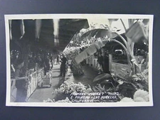 Los Angeles CA Farmers Market Third & Fairfax Real Photo Postcard RPPC c1930-50