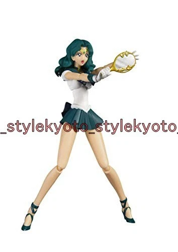 Bandai S.H.Figuarts Sailor Neptune Animación Edición Color Sailor Moon 12816 JPN