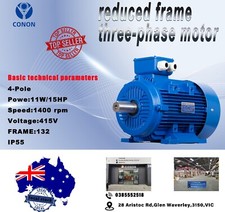 11kw/15hp 1400 rpm Electric motor three phase Frame 132 compressor