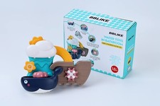 2 PCS Cloud Baby Bath Toy Shower Spray Water Bathtub Wall Toy For Toddler Kids