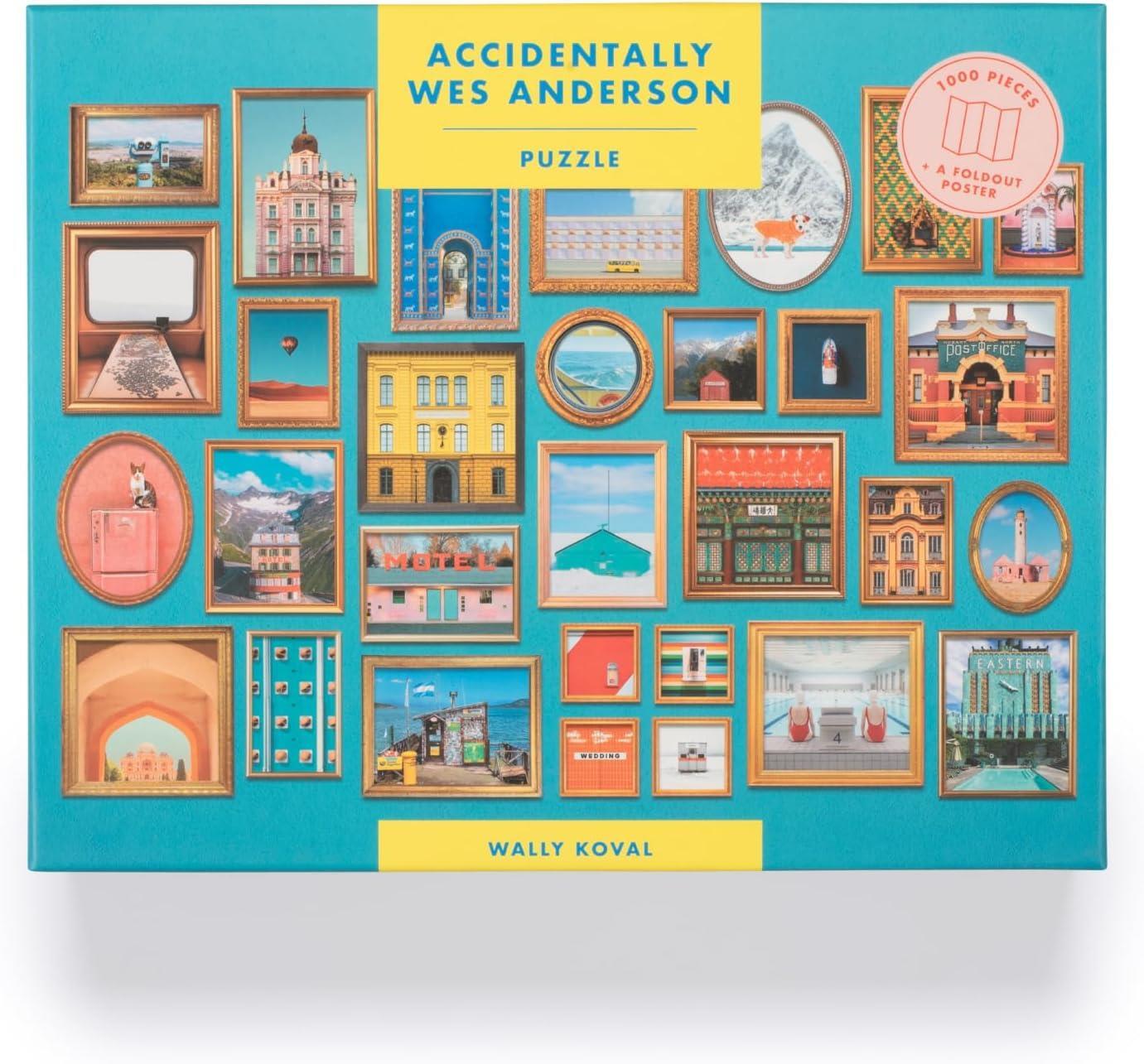 Accidentally Wes Anderson Jigsaw Puzzle by Wally Koval