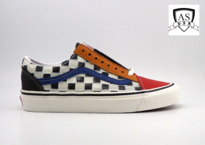 Vans Old Skool 36 DX Anaheim Factory Leather Checkerboard Shoes New Men’s 7.5 Vans Old Skool 36 DX Anaheim Factory Leather Checkerboard  main image 3
