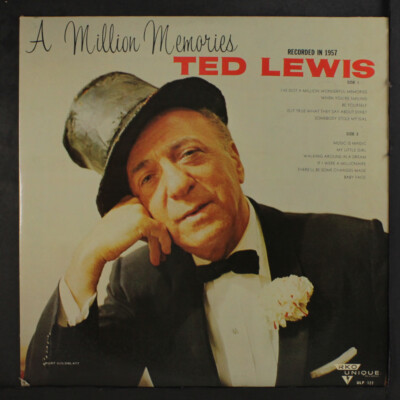 TED LEWIS: a million memories RKO Records 12'' LP 33 RPM