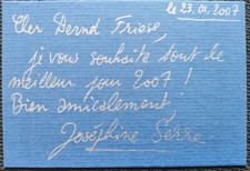 10739 Josephine Selle France Schauspiel Kino ??? Autogramm