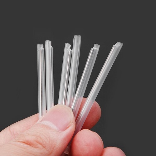 1000PCS Single Core 60mm Bare Fiber Special Fiber heat shrinkable tube Connector - Afbeelding 5 van 8
