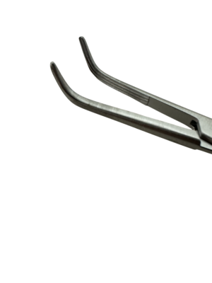 Pilling 17-2530 Lahey Gall Duct Forceps, Curved, 7-1/2