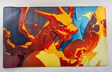 Pokemon Charizard Large Black Mouse Pad PC Keyboard Desk Mat Gaming Pokemon 24in