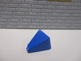 (i 2/3) LEGO 3688 Blue 2x2x2 Stolpe Tower Point Roof Brick 6098 6078 6090 6091