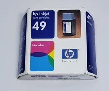 HP 49 Tri-color Inkjet Cartridge 51649aExpired 05/2004Open box Sealed package