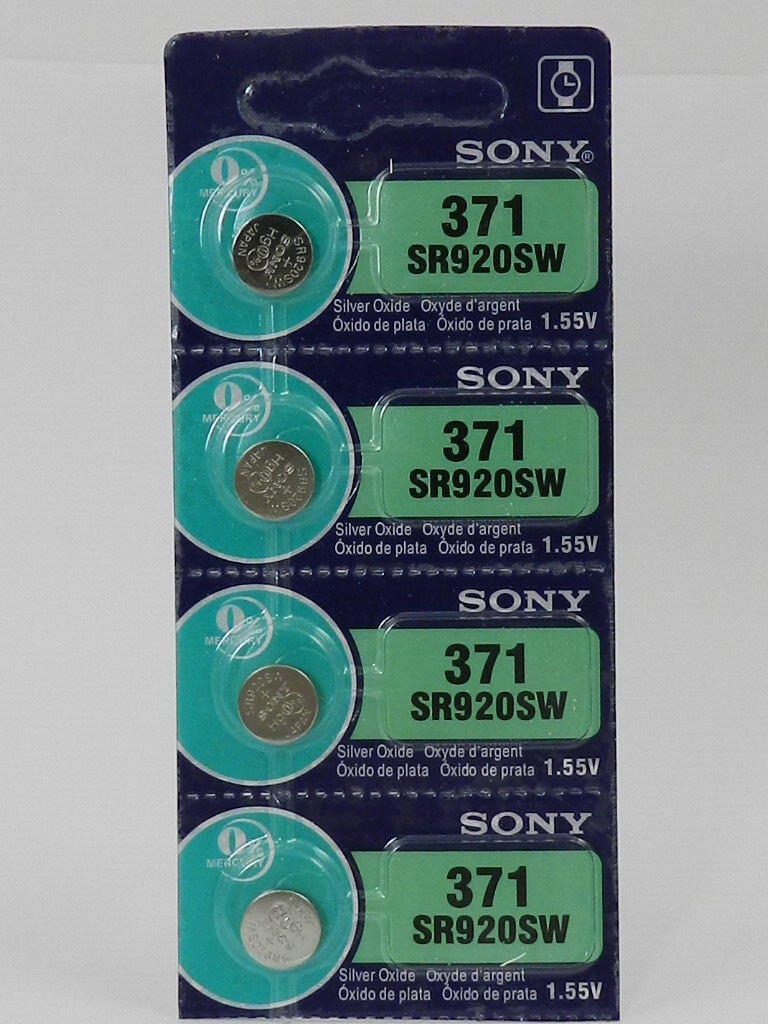 Sony  371   SR920SW Watch Battery  4Pc    (Exp. 10/2031)