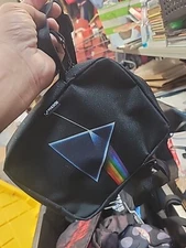 Pink Floyd Dark Side Of The Moon Rock Sax crossbody bag Purse NWT New With Tags