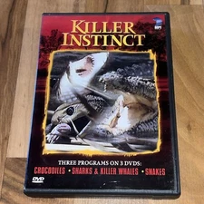Killer Instinct - Sharks, Killer Whales, Crocodiles, & Snakes (DVD, 2003) MPI