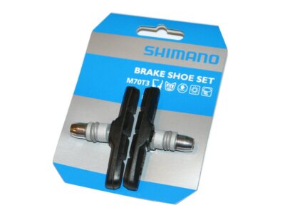Shimano Bremsbelag LX Deore V-Brake M70T3 Bremsschuh Bremsgummi Bremsbeläge