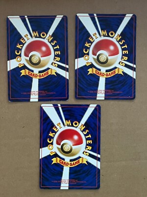 x3 Japanese WOTC Neo Genesis Set NO DUPLICATES C/U Lot#314 | eBay
