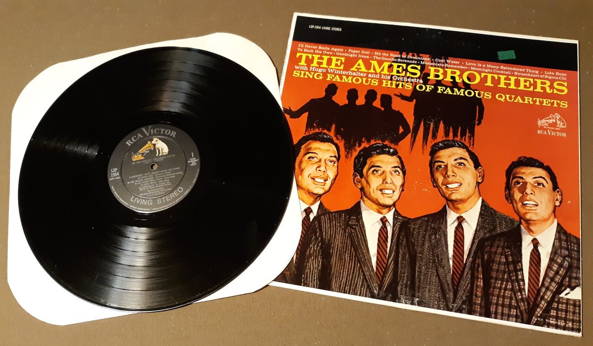Ames Brothers Famous Hits of Famous Quartets RCA Victor Records