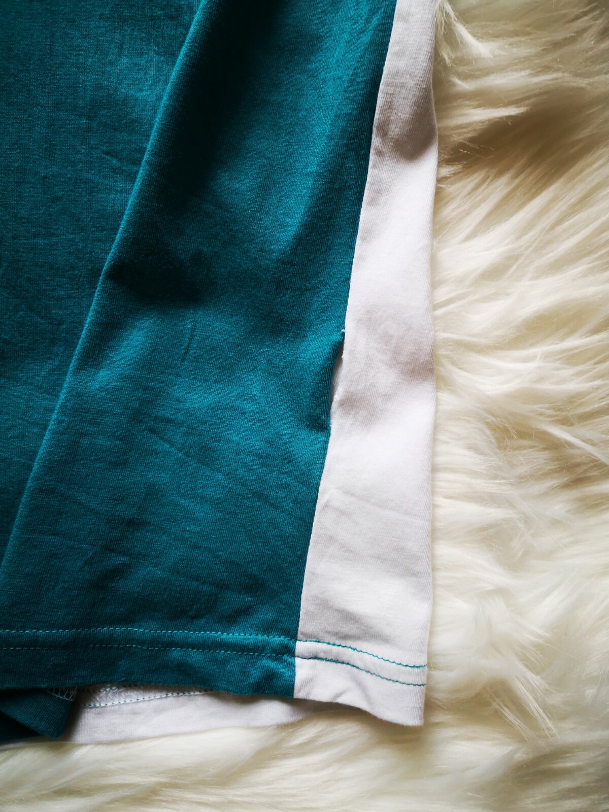 Fila T shirt media viola bianco teal abbigliamento sportivo italiano