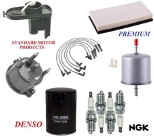 Tune Up Kit Filters Cap Wire Spark Plugs For FORD RANGER L4 2.3L, GAS 1985-1988
