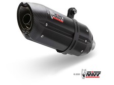 Mivv Scarico per KAWASAKI Z750 R 2011 > 2014 SUONO BLACK ORIGINAL