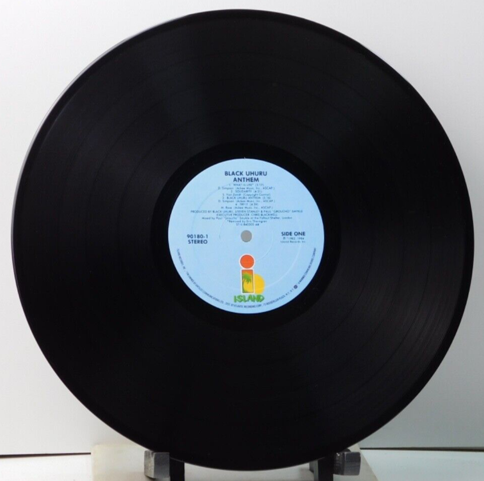 Black Uhuru Anthem レコード Black Uhuru : Anthem (LP, Vinyl record