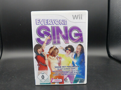 Everyone Sing - Wii - Nintendo Wii - guter Zustand - getestet